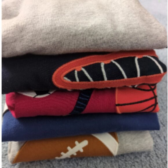 5 Gymboree Boys W/Embroidered Sports Ball Tops - Picture 7 of 7